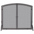 Blueprints Single Panel Bronze Finish Screen with Doors BL2674754